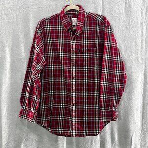 Brooks Brothers- Plaid- Long Sleeve Button Down Shirt- Medium